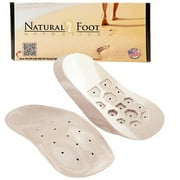 Natural Foot Orthotics Original Stabilizer for Med to High Arches. Arch Support shoe Insoles specifically designed for Plantar Fasciitis, Good for Feet, Legs, Joints & Back Pain. Made In USA