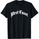 thumbnail image 1 of West Coast - Old School Design - Camiseta clásica, 1 of 2