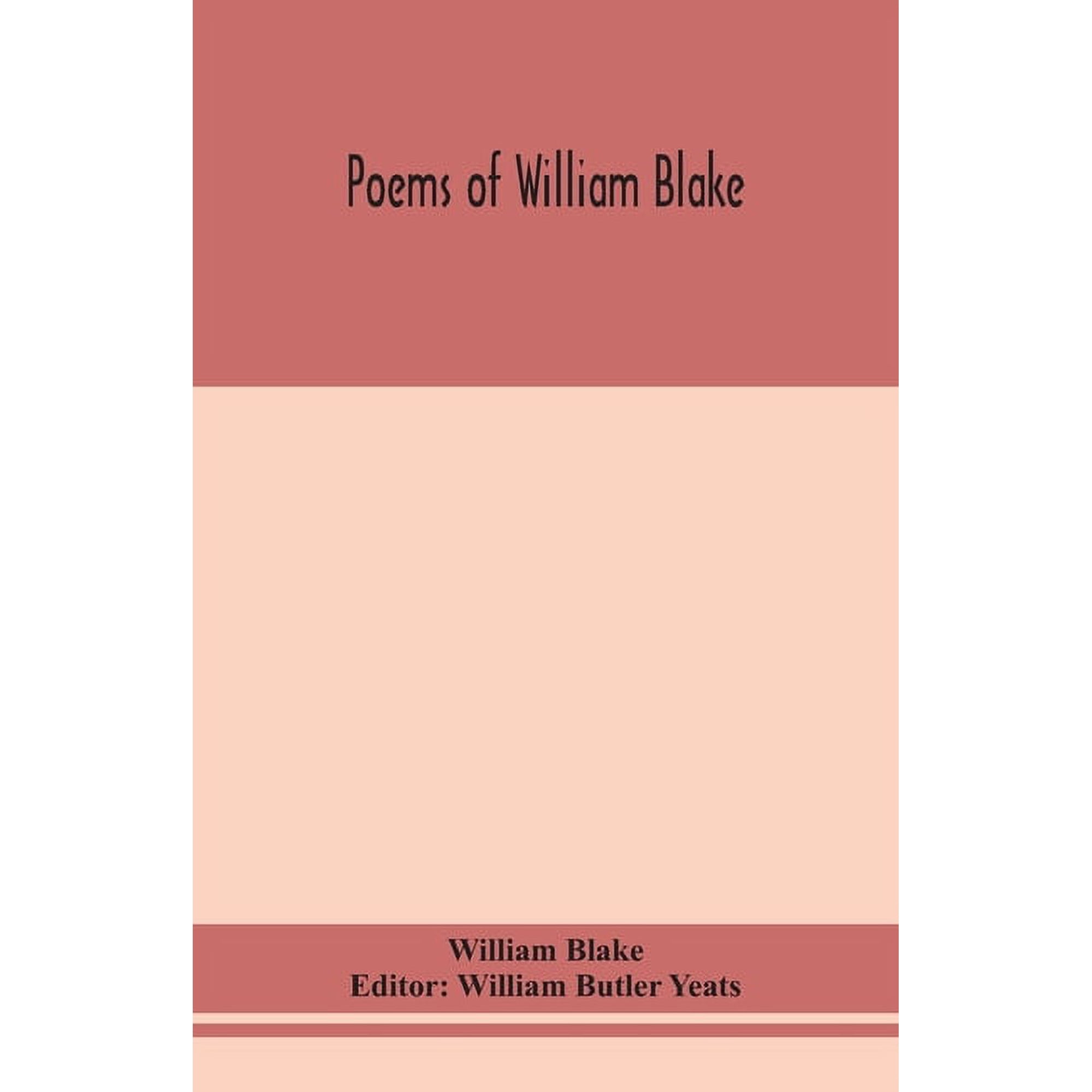 Poems Of William Blake (Paperback)