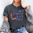 thumbnail image 2 of Game Day Leopard Football Bling Bling Football Lover T-Shirt Unisex, Sizes S-5XL, Tbun, 2 of 5