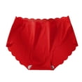 thumbnail image 1 of B91xZ sous-Vêtements pour Femmes String Beyondsoft Bikini sous-Vêtements, Rouge TG, 1 of 3