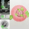 thumbnail image 2 of 5pcs Drain Hair Catcher, EEEkit Silicone Hair Stopper Shower Drain Cover, Drain Hair Sinks Strainer for Bathroom Kitchen, 2 of 6