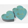 thumbnail image 4 of Inkdotpot Pack Of 50 Thanks From The New Wedding Favor Paper Tags Craft Real Gold Foil Hang Tags, 4 of 6