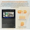 thumbnail image 5 of Lenovo ThinkPad E14 Business Laptop 14.0in WUXGA (AMD Ryzen 7 7735U, 16GB DDR5, 8TB PCIe SSD, AMD Radeon 680M, Win 11 Pro) w/Microsoft 365 Personal , DKZ USB Port Expander, 5 of 7