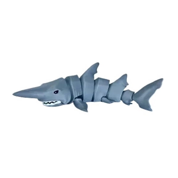 1pc | Deep-sea Movable goblin shark | Interactive Figurine | 3D Printed | Display Decoration | Gift Item