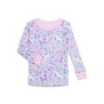 thumbnail image 2 of Wonder Nation Toddler Short and Long Sleeve Cotton Pajama Set, 3-Piece, Sizes 12M-5T, 2 of 4