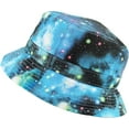 thumbnail image 4 of Galaxy Bucket Hat Fashion Space Print Summer Cap, 4 of 6