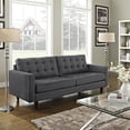 thumbnail image 4 of Modern Contemporary Living Room Sofa Gray, 4 of 4