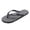 01_Grey, variant on Ladies Flip Flops Flat Slippers Fashion Toe Beach Herringbone Shoes Casual Sandals Slippers for Women Indoor and Outdoor 02_Black,6
