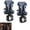 Grey*2, variant on Portable Self-Locking Power Tool Holster, Quick Release Drill Belt Clip Impact Holder, Cordless Drill Holster with Belt Clip