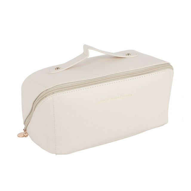 Bolsa de maquillaje portátil, bolsa de maquillaje para mujer, bolsa de aseo portátil de viaje, bolsa de aseo multifuncional