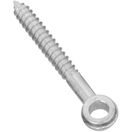 

National Hardware N131-193 Steel Screw Eye Zinc Plated 1/2 x 4 296BC