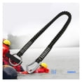 thumbnail image 3 of 25KN Shock Absorbing Lanyard Full Protection Single Leg Fall Arrest Harness Rope With Carabiner Clips, Standard ,Easy to Use, 3 of 6
