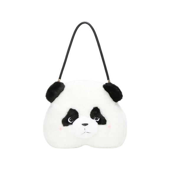 Vikakiooze Japanese Lint Pandas Handbag Shoulder Bag Leisure Girl Bag Children's Small Bag Cute Versatile Leisure