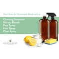 thumbnail image 5 of Handcraft Empty Amber Glass Spray Bottles – 16 oz Refillable Bottles with Labels, Caps and Funnel – UV Protection Glass Spray Bottles for Essential Oils and Cleaning Products – Pack of 2, 5 of 7