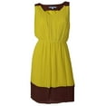 thumbnail image 2 of Women's Sleeveless Golden Rule Birdie Colorblock Dress 10, 2 of 3