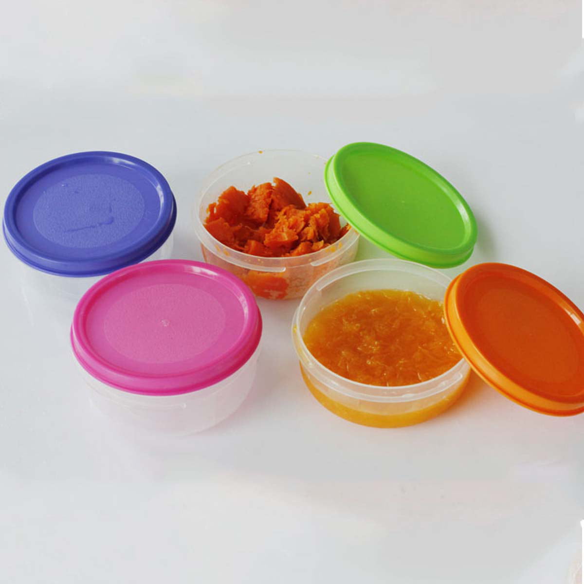 KOLORAE Round Microwave Container Small