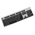 thumbnail image 1 of Teclado retroiluminado, receptor ABS de mano, redondo, fuerte estabilidad, ergonomía suave, teclas, cubierta, ordenador portátil para el hogar, Juegos de teclado y mouse para computadora Negro, 1 of 6