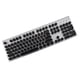 thumbnail image 1 of Teclado retroiluminado, receptor ABS de mano, redondo, fuerte estabilidad, ergonomía suave, teclas, cubierta, ordenador portátil para el hogar, Juegos de teclado y mouse para computadora Negro, 1 of 6
