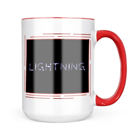 

Neonblond Lightning Neon Light Graffiti Mug gift for Coffee Tea lovers