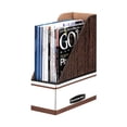 thumbnail image 3 of (2 pack) Magazine File - Woodgrain, 6 pack, 3 of 3
