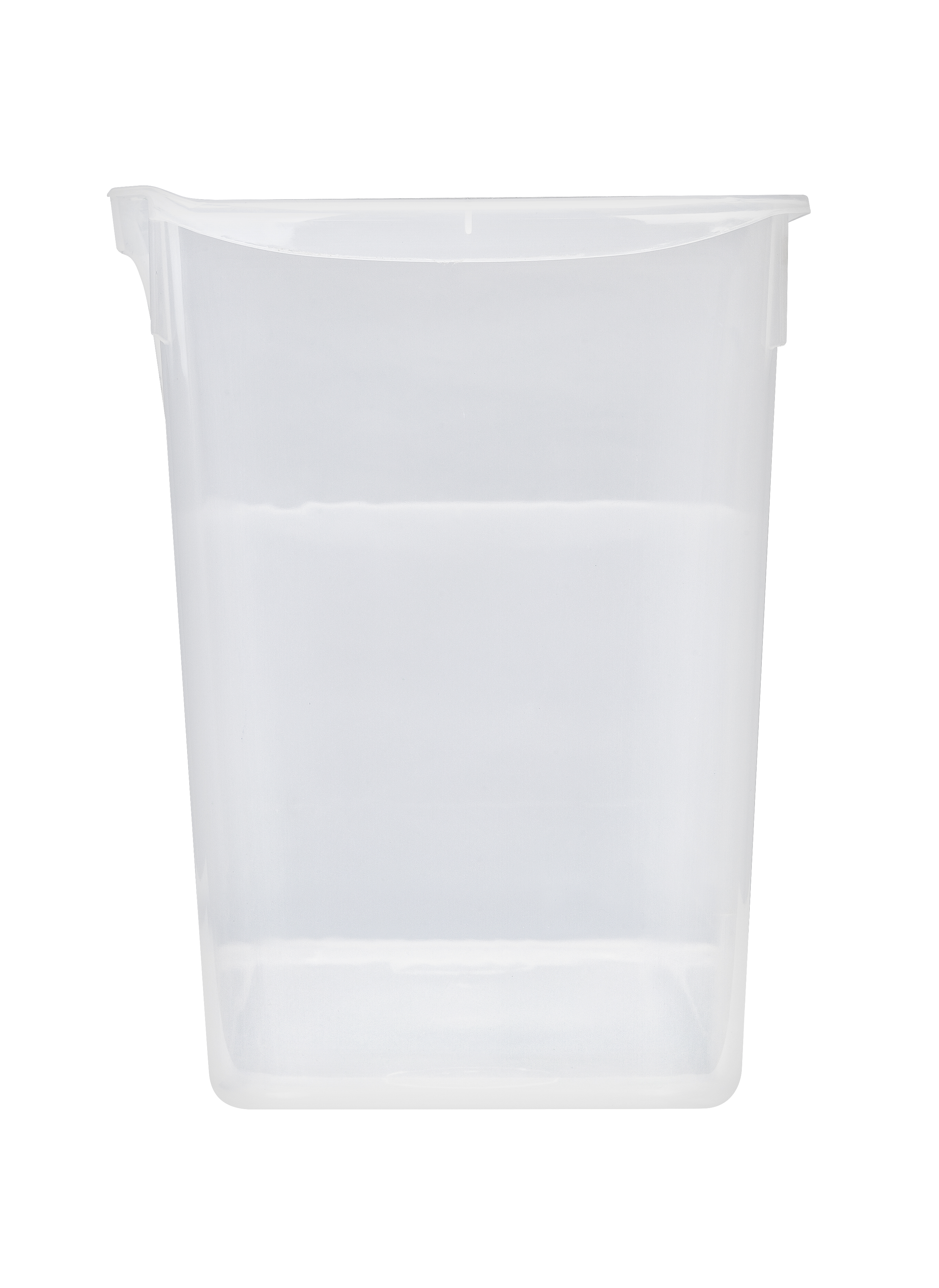 Pen+Gear Plastic Desktop Book Organizer Bin, Clear Tint, 6-Pack