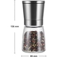 thumbnail image 2 of Vevouk Premium Ceramic Salt and Pepper Grinder Set with Adjustable C, 2 of 5