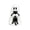A001- Black, variant on Halloween Ghost Decorations, Playful Spooky Ghost Holding Black Cat Figurine, Mini Cat Desk Figurines for Spooky Home Decor, Cute Halloween Shelf Decor and Halloween Table Decor,