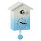 thumbnail image 3 of Reloj de pared con timbre de cuco silencioso, regalo para cafetería, bar, estudio y escuela. Azul, 3 of 9