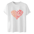 thumbnail image 4 of Cozyfort Oversized Graphic Tshirts for Women Heart/Butterfly Print Women's T-Shirt Short Sleeve Crewneck for Summer T Shirts for Women Loose Fit, 4 of 4