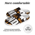 thumbnail image 6 of KLL Not All Who Wander Are Lost4 Pattern Adult Unisex Cozy Slippers,Fuzzy Slip-on Slippers TPR Sole Slippers Comfort Plush Home Footwear for Indoor & Outdoor-46/47, 6 of 7