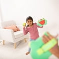 thumbnail image 3 of Melissa & Doug Sunny Patch Skippy Frog Toss and Grip Action Game - 2 Mitts, 2 Soft Balls, 3 of 10