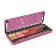 BYS Berries 2 Eyeshadow Palette, 12 Color Collection in Tin Kit with Mirror - Highly Pigmented Matte & Metallic Shades