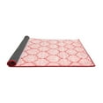thumbnail image 2 of Ahgly Company Indoor Round Trellis Red Contemporary Area Rugs, 7' Round, 2 of 4