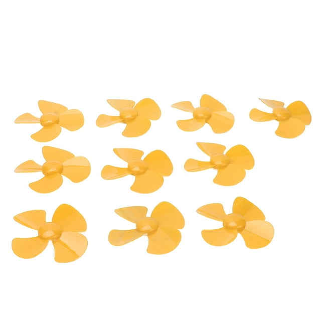10Pcs 80mm 4 Blades Propeller High Performance DIY Toy Accessories