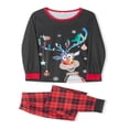 thumbnail image 4 of Christmas Family Matching Pajama Red Holiday Pjs Sets Sleepwear, 4 of 10