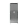thumbnail image 5 of Seville Classics UltraHD Steel Storage Cabinet, 30" W x 18" D x 72" H, Satin Graphite, 5 of 8