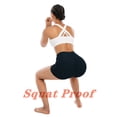 thumbnail image 7 of LELINTA Women High Waist Yoga Shorts Textured Gym Pants Ruched Butt Lift Workout Shorts, 7 of 7
