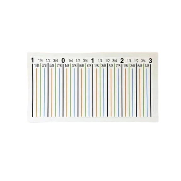 Nnndbs Sewing Machine Seam Allowance Positioning Sticker, Straight Seam Guide Tape for Quilting DIY Craft