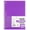 Purple, variant on Notebook, single subject, graph paper, 7 1/2" x 10 1/2", 100 sheets