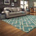 thumbnail image 2 of Oriental Weavers Ella 6'7" x 9'6" Machine Woven Rug in Blue, 2 of 2