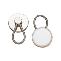 Adjustable Elastic Waist Extender Button for Jeans & Pants | No-Sew Flexible Button Expander | 6-Pack Alloy Fasteners for Shirts, Dresses & Collars