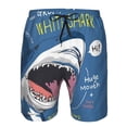 thumbnail image 3 of Fotbe Great White Shark Trajes de Baño Estampados para Hombre, Shorts de Verano de Secado Rápido, Ropa de Playa, Bañadores-Medium, 3 of 6