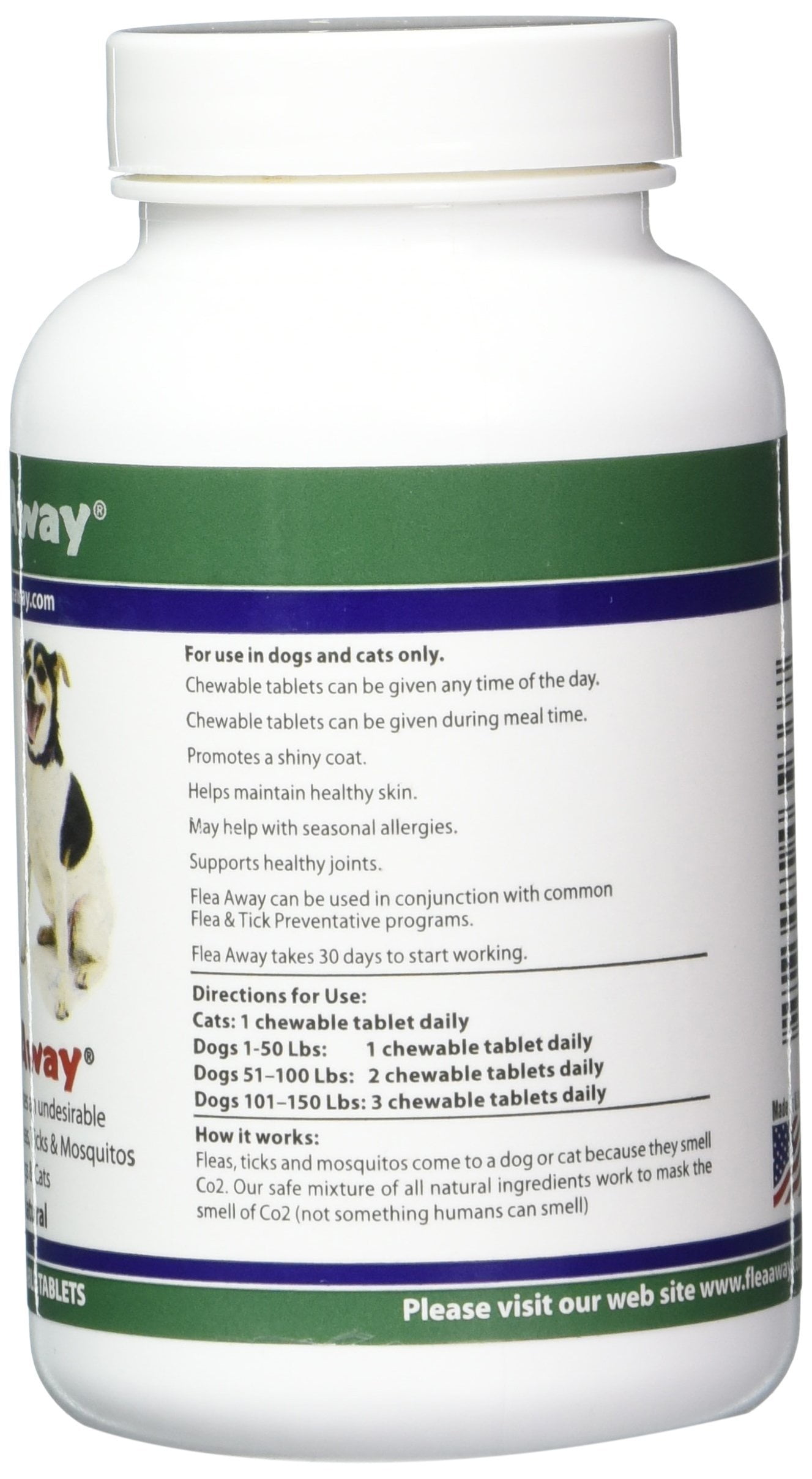 Flea away top chewable tablets