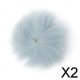 thumbnail image 1 of 2x Piel para Atar Moscas, Piel Sintética de Fibra Fina, Suministros para Atar Moscas, Pelo de Cola de Portátil para Plantillas de Pesca de 2 piezas, 1 of 8