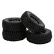 thumbnail image 5 of 4 neumáticos de goma delanteros y traseros de 1,9 pulgadas y 100 mm con llantas de plástico para SCX10 90046 1/10 RC Crawler, 5 of 8