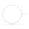 thumbnail image 2 of HEANUJJ ring for pressure cooker Silicone Pressure Cooker Sealing Ring High-Temperature Resistant 1Set, 2 of 8