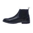 thumbnail image 3 of Botines Lisos Con Elástico En Costado Piel Color Negro Para Hombre Casuales 055C1K negro 29 Incógnita 055C1K, 3 of 7