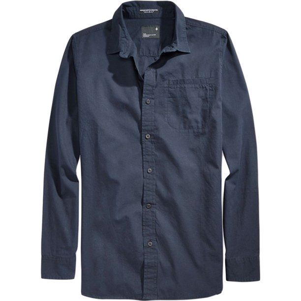 Tavik Mens Porter LS Button Up Shirt, Negro, X-Large Tavik Botones al frente