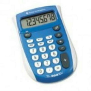 4Pc Texas Instruments TI-503SV Pocket Calculator, 8-Digit LCD